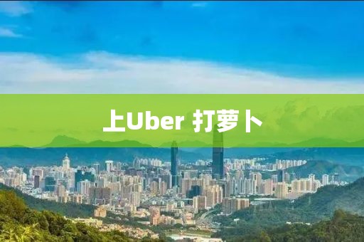 上Uber 打萝卜