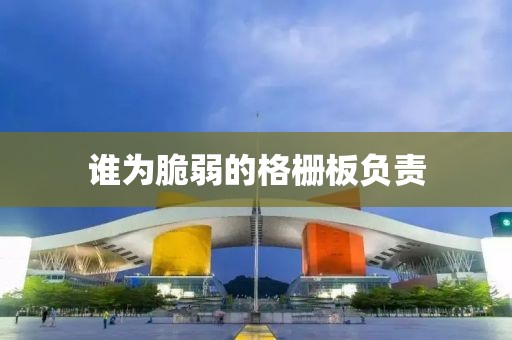 谁为脆弱的格栅板负责 谁为脆弱的格栅板负责