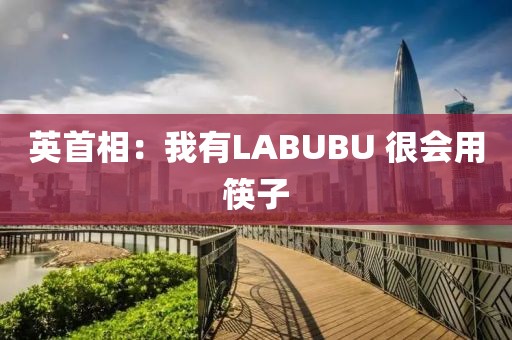 英首相：我有LABUBU 很会用筷子