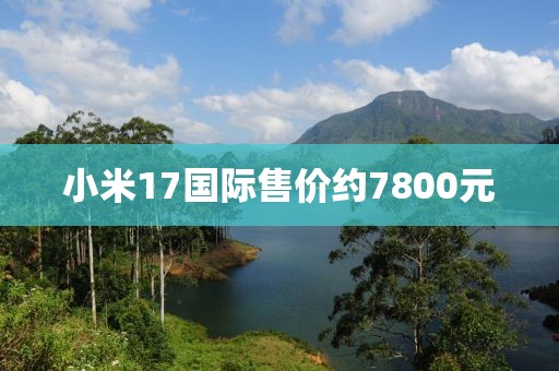 小米17国际售价约7800元