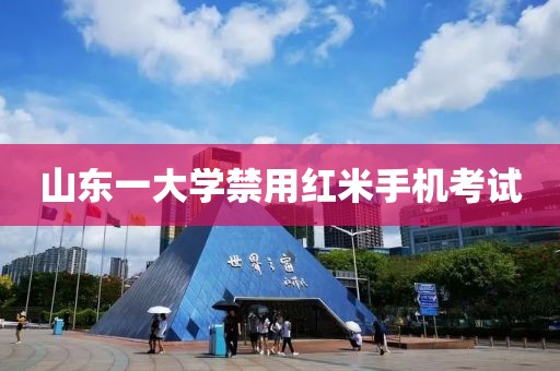 山东一大学禁用红米手机考试