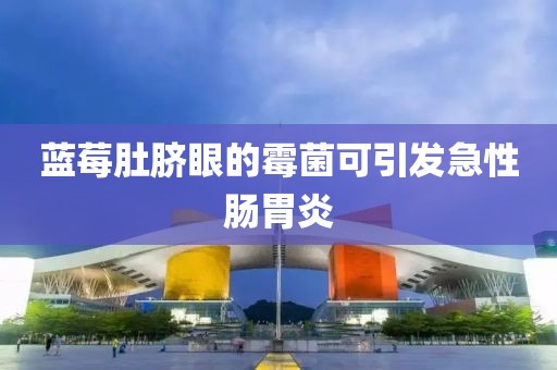 蓝莓肚脐眼的霉菌可引发急性肠胃炎
