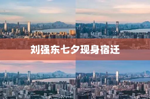 刘强东七夕现身宿迁