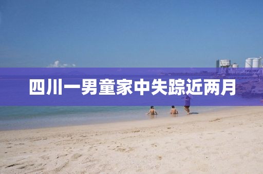 四川一男童家中失踪近两月