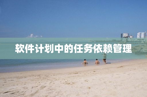 软件计划中的任务依赖管理