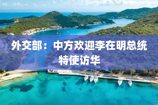 外交部：中方欢迎李在明总统特使访华
