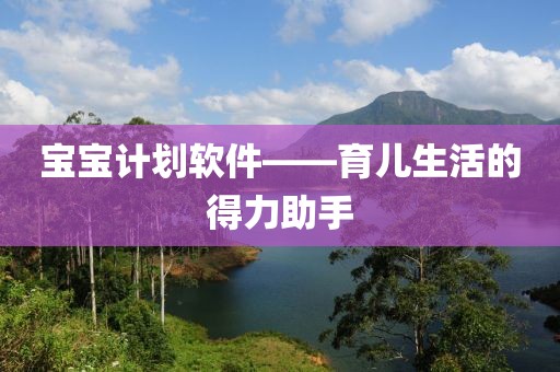 十大高效计划软件功能分析