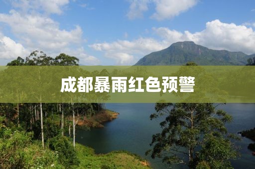 成都暴雨红色预警