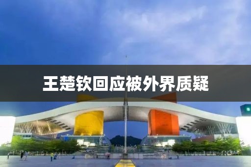 王楚钦回应被外界质疑