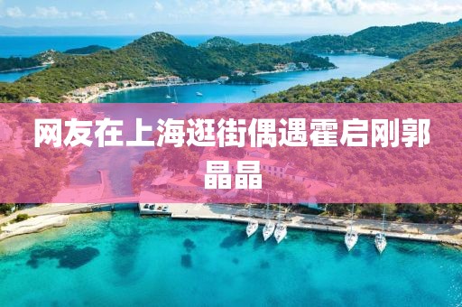网友在上海逛街偶遇霍启刚郭晶晶