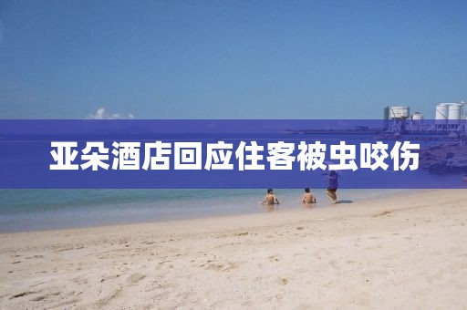 亚朵酒店回应住客被虫咬伤