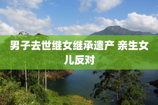 男子去世继女继承遗产 亲生女儿反对