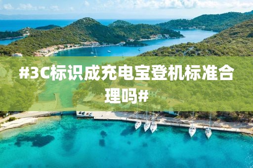 #3C标识成充电宝登机标准合理吗#
