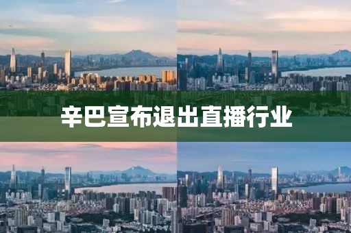 辛巴宣布退出直播行业