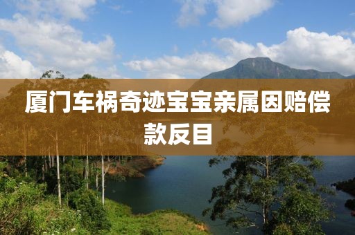 厦门车祸奇迹宝宝亲属因赔偿款反目