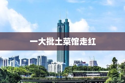 一大批土菜馆走红