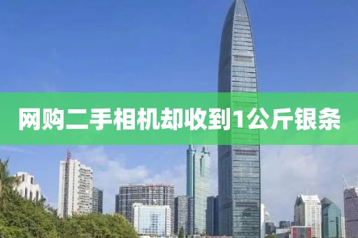 网购二手相机却收到1公斤银条
