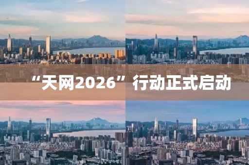 “天网2026”行动正式启动