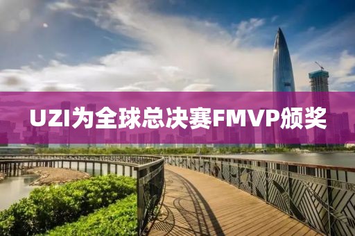 UZI为全球总决赛FMVP颁奖