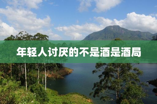 年轻人讨厌的不是酒是酒局