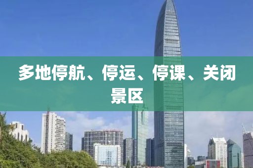 多地停航、停运、停课、关闭景区
