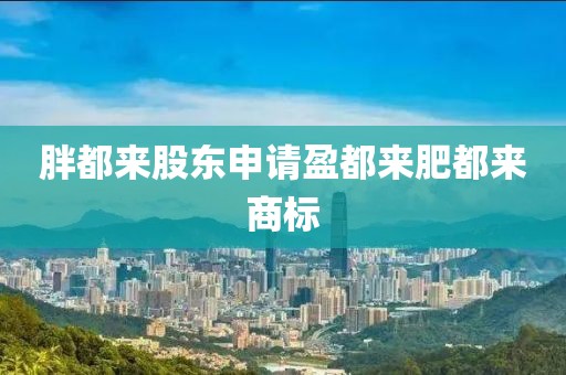 胖都来股东申请盈都来肥都来商标