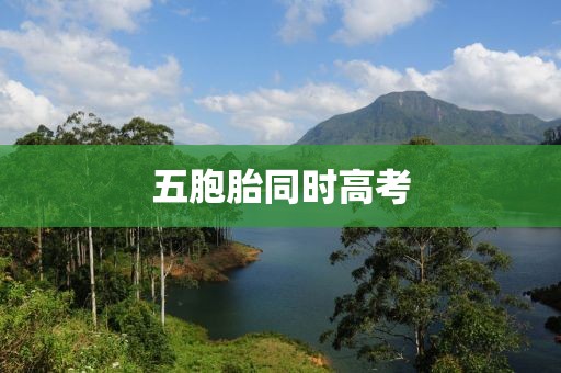 五胞胎同时高考