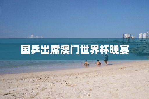 国乒出席澳门世界杯晚宴