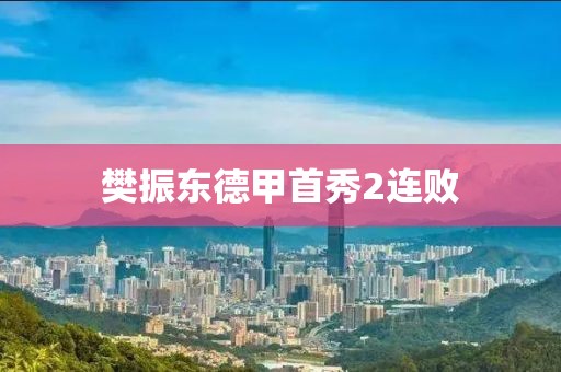 樊振东德甲首秀2连败